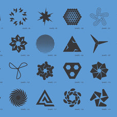 120 Abstract Geometric Shapes - Part 2