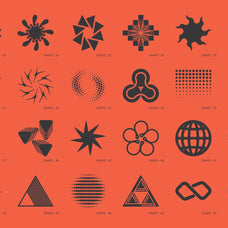 120 Abstract Geometric Shapes - Part 3