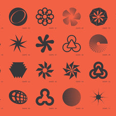 120 Abstract Geometric Shapes - Part 3