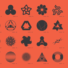 120 Abstract Geometric Shapes - Part 3
