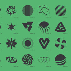 120 Abstract Geometric Shapes - Part 4