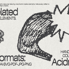 120 Acidrawl Graphic Pack