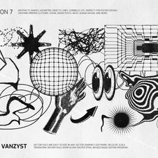 138 Bitmap Vector Shapes Pack