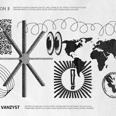 138 Bitmap Vector Shapes Pack