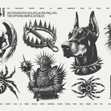 144 DarkPixel Graphic Pack