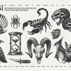 144 DarkPixel Graphic Pack