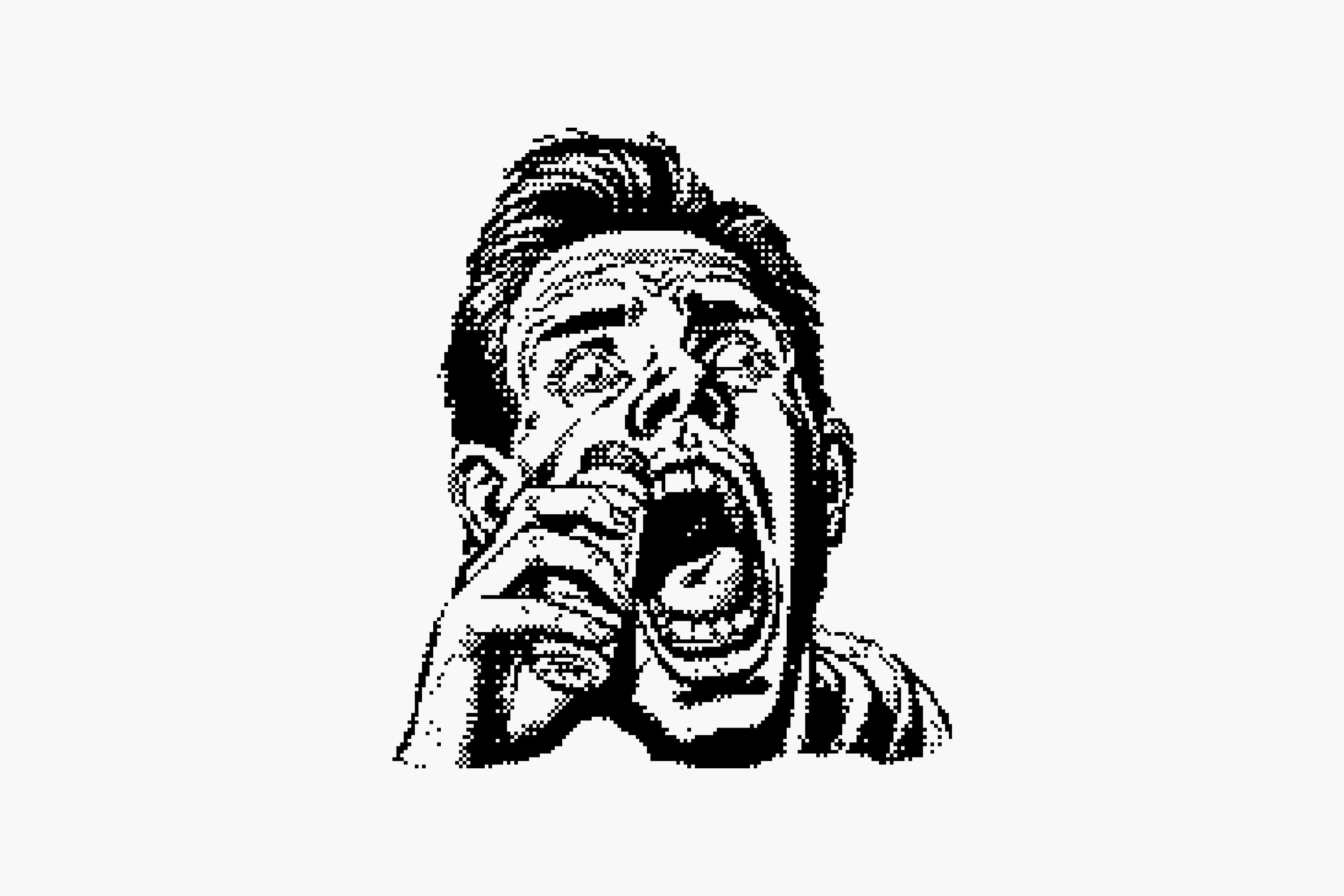 144 Dithering Bitmap Vector Shapes Collection