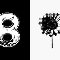 144 Dithering Bitmap Vector Shapes Collection