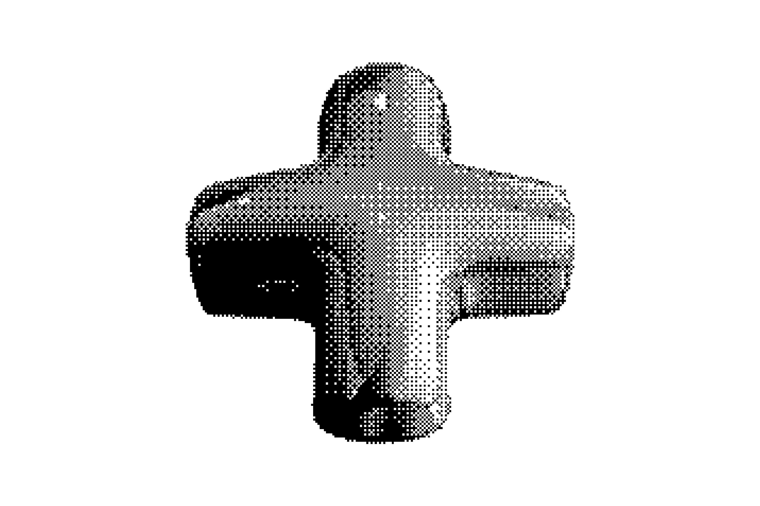 144 Dithering Bitmap Vector Shapes Collection