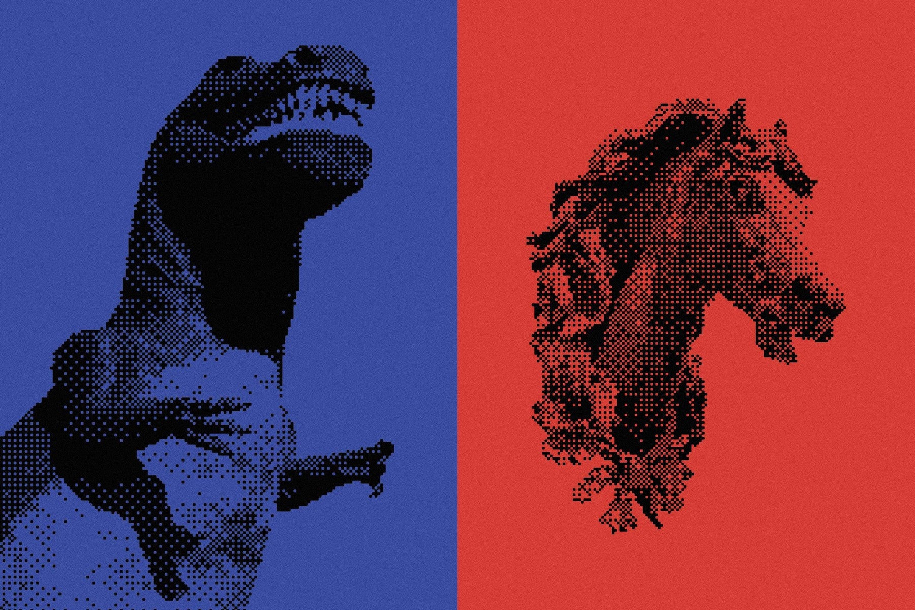 144 Dithering Bitmap Vector Shapes