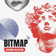 144 Dithering Bitmap Vector Shapes