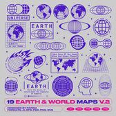 19 Earth & World Maps & Icons V.2