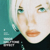 1990s Halftone Photo Effect