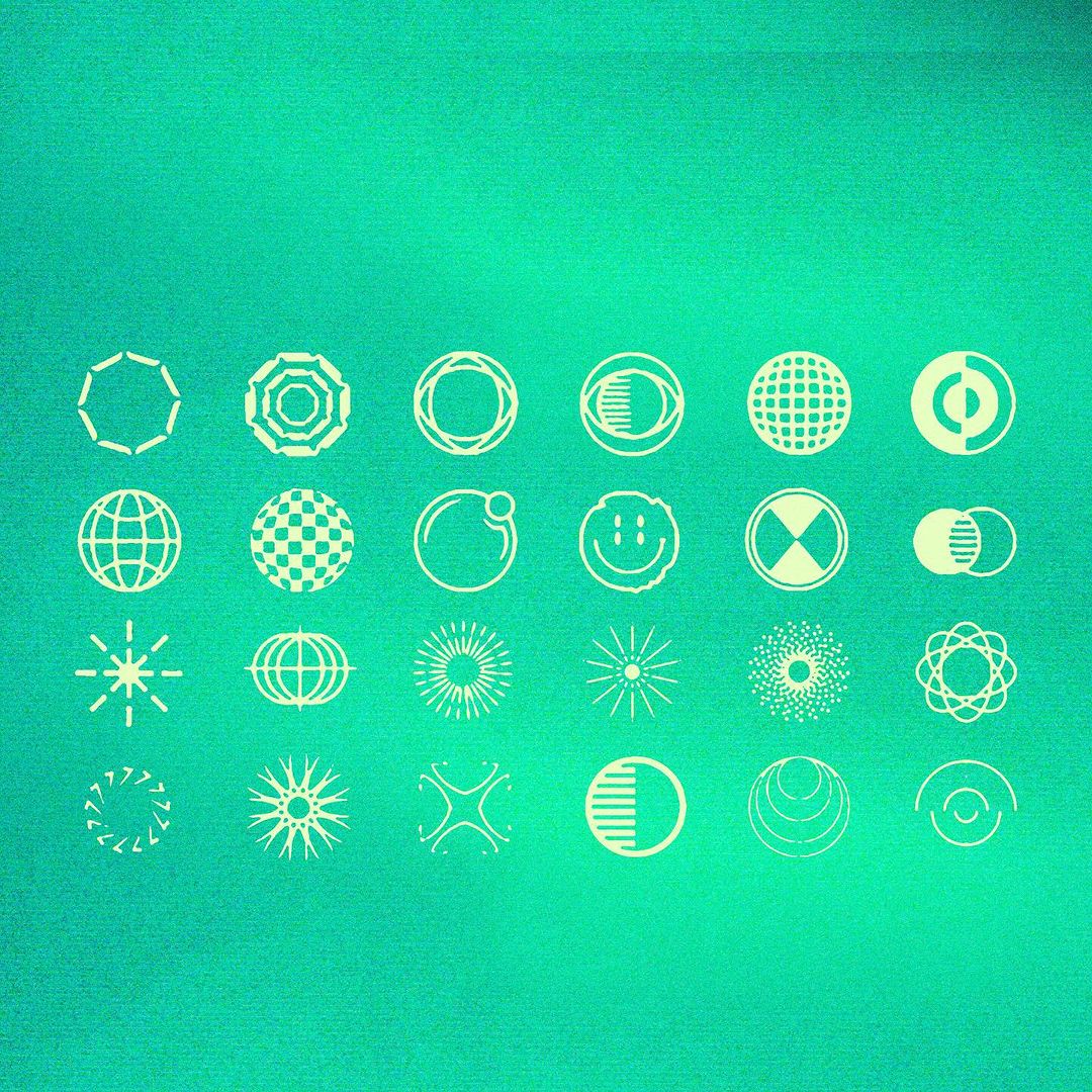 200 Futuristic Y2k Vector Shapes