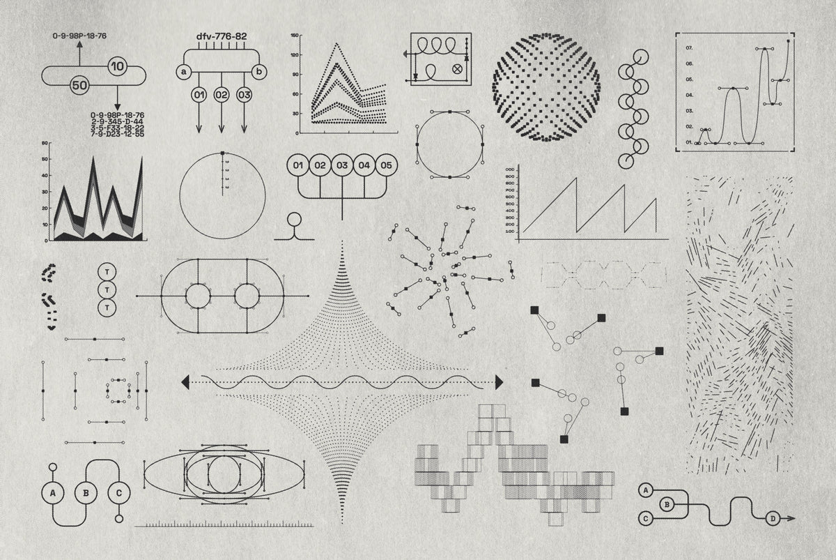 200 Utilitarian Graphic Kit by Vanzyst