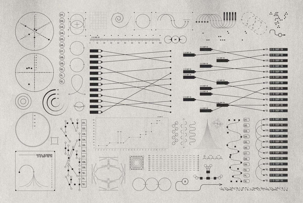 200 Utilitarian Graphic Kit by Vanzyst