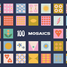 200 Vector Mosaics & Patterns