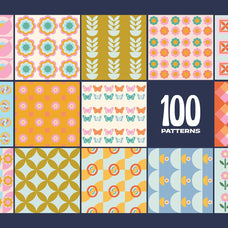 200 Vector Mosaics & Patterns