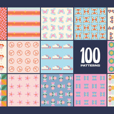 200 Vector Mosaics & Patterns