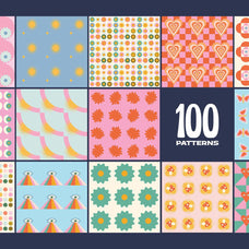 200 Vector Mosaics & Patterns