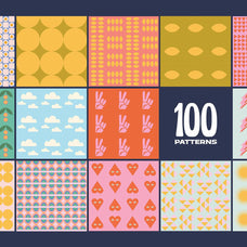 200 Vector Mosaics & Patterns