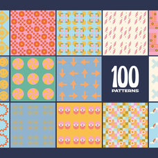 200 Vector Mosaics & Patterns
