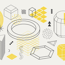 206 Vector Shapes & Posters Set