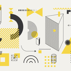 206 Vector Shapes & Posters Set