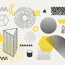206 Vector Shapes & Posters Set