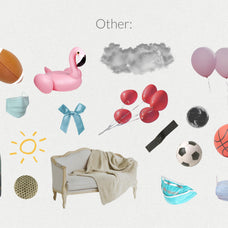 250+ Elements - Collage Creator Pack