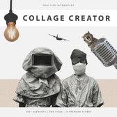 250+ Elements - Collage Creator Pack