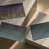 3 Business Card Brushed Metal