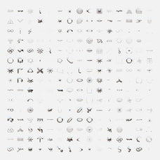300+ Abstract Chrome Shapes Pack