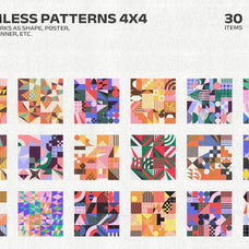 318 Shapes Patterns Posters Part 1