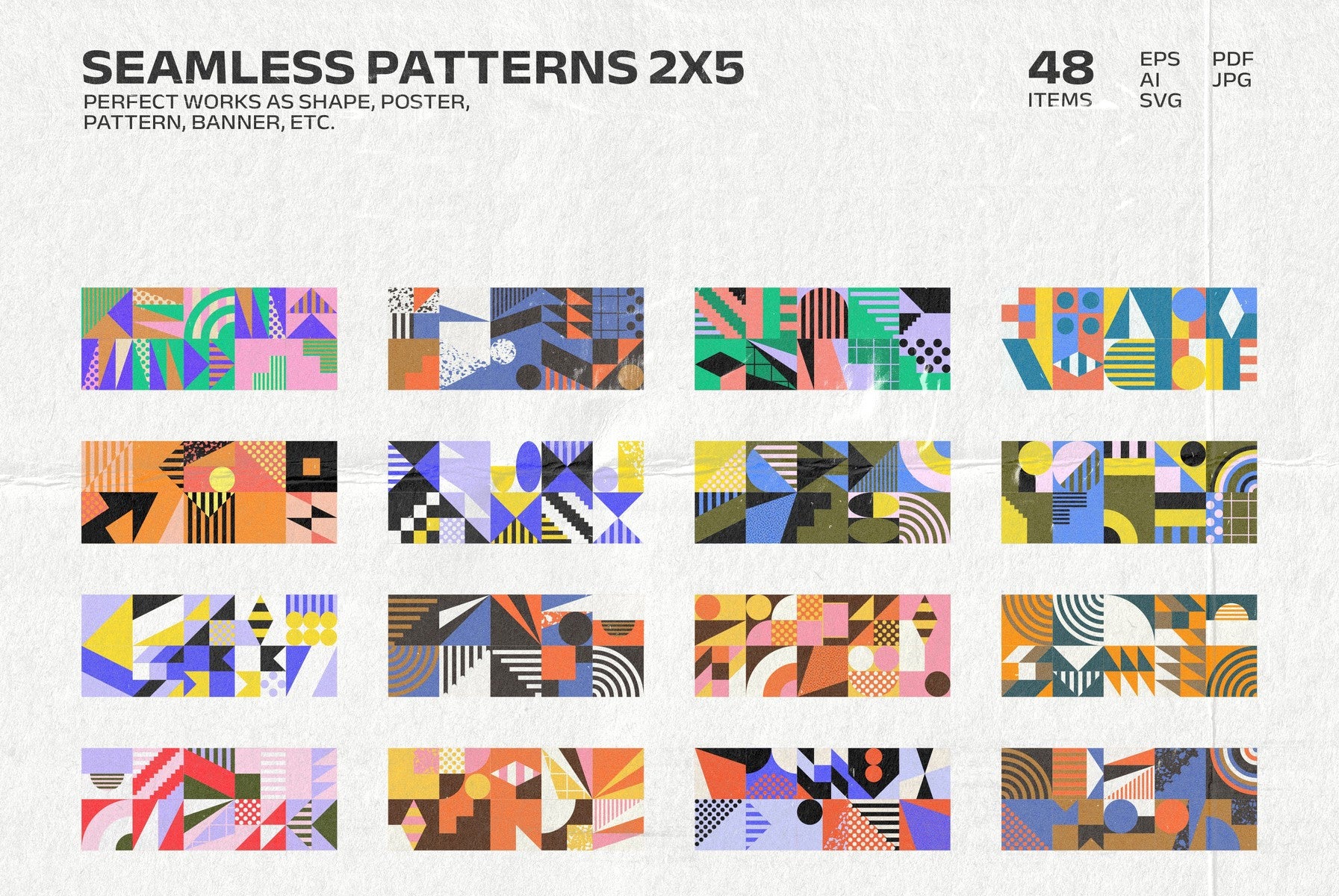 318 Shapes Patterns Posters Part 1