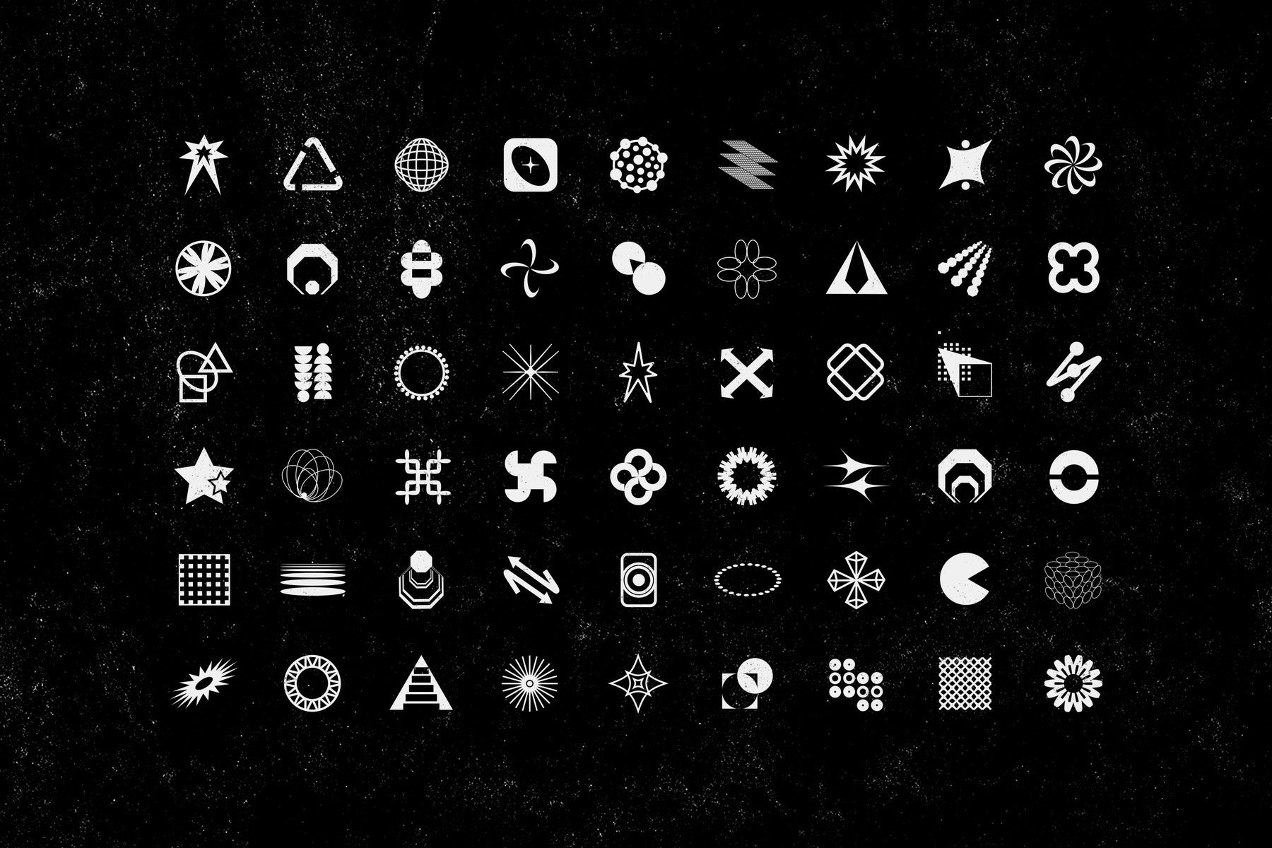 324 Abstract Shapes Set