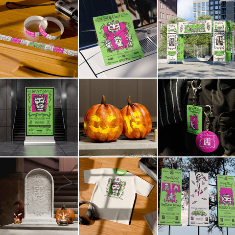 34 Halloween Party Event Mockups
