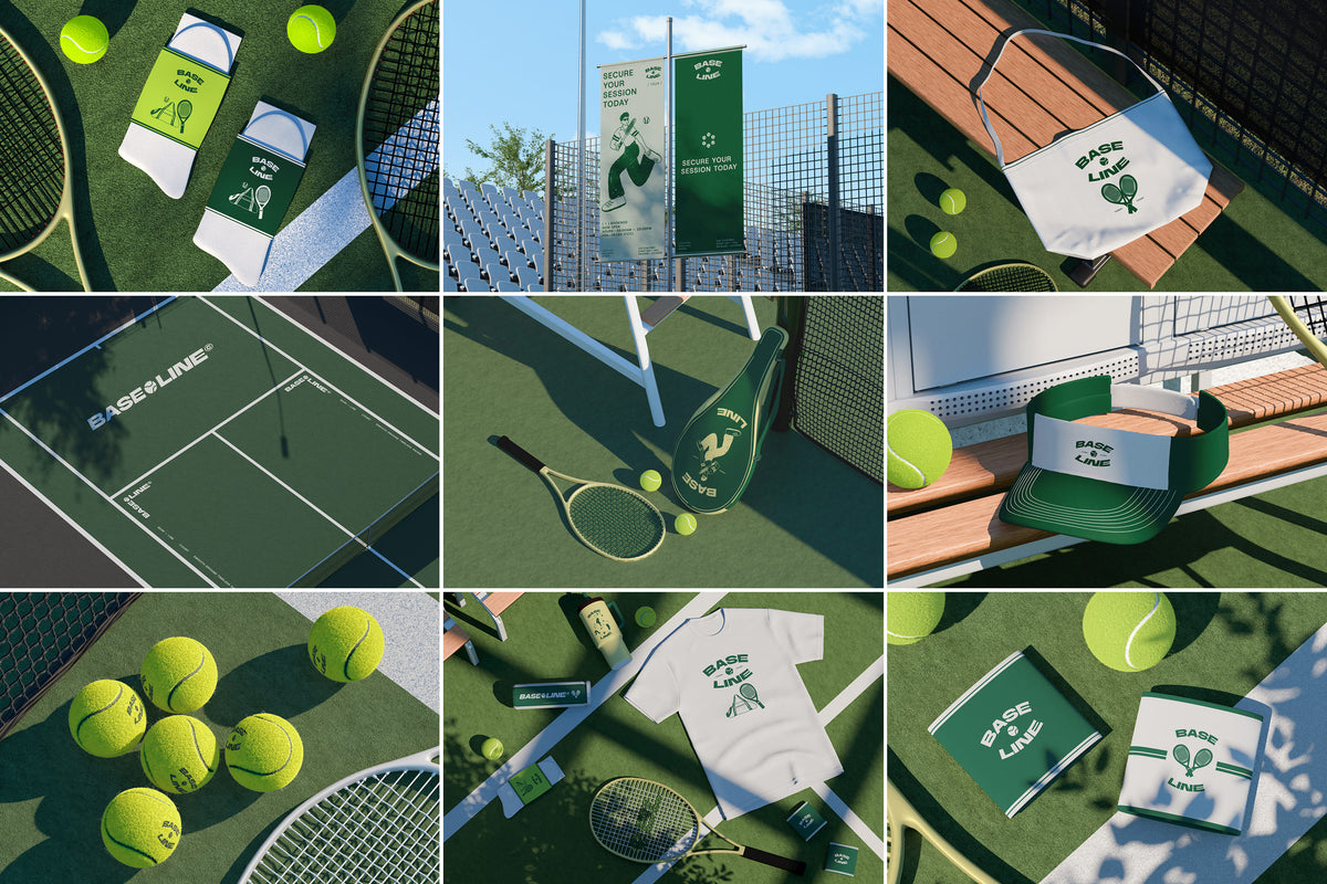 37 Tennis Sports Apparel Branding Mockup by Vitora Mockup, preview 2