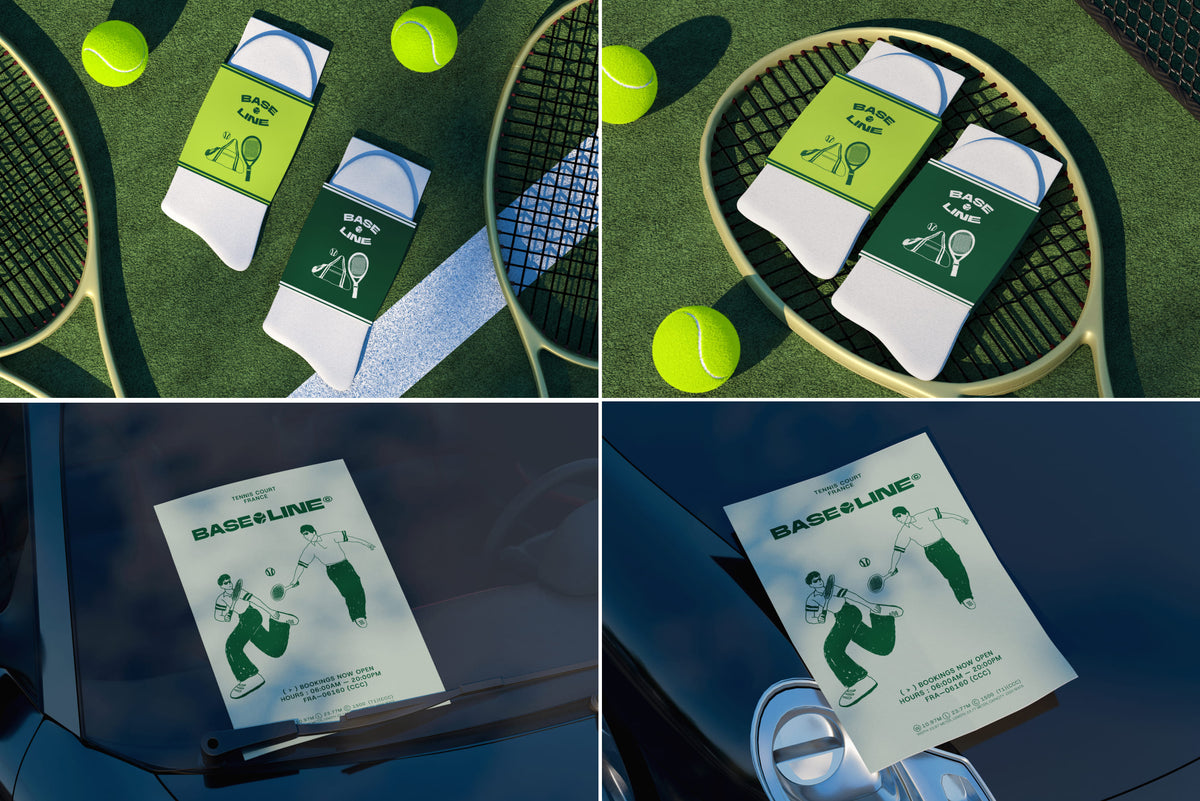 37 Tennis Sports Apparel Branding Mockup by Vitora Mockup, preview 4