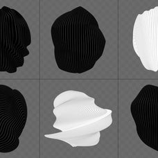 390+ Lines & Dots 3D Shapes