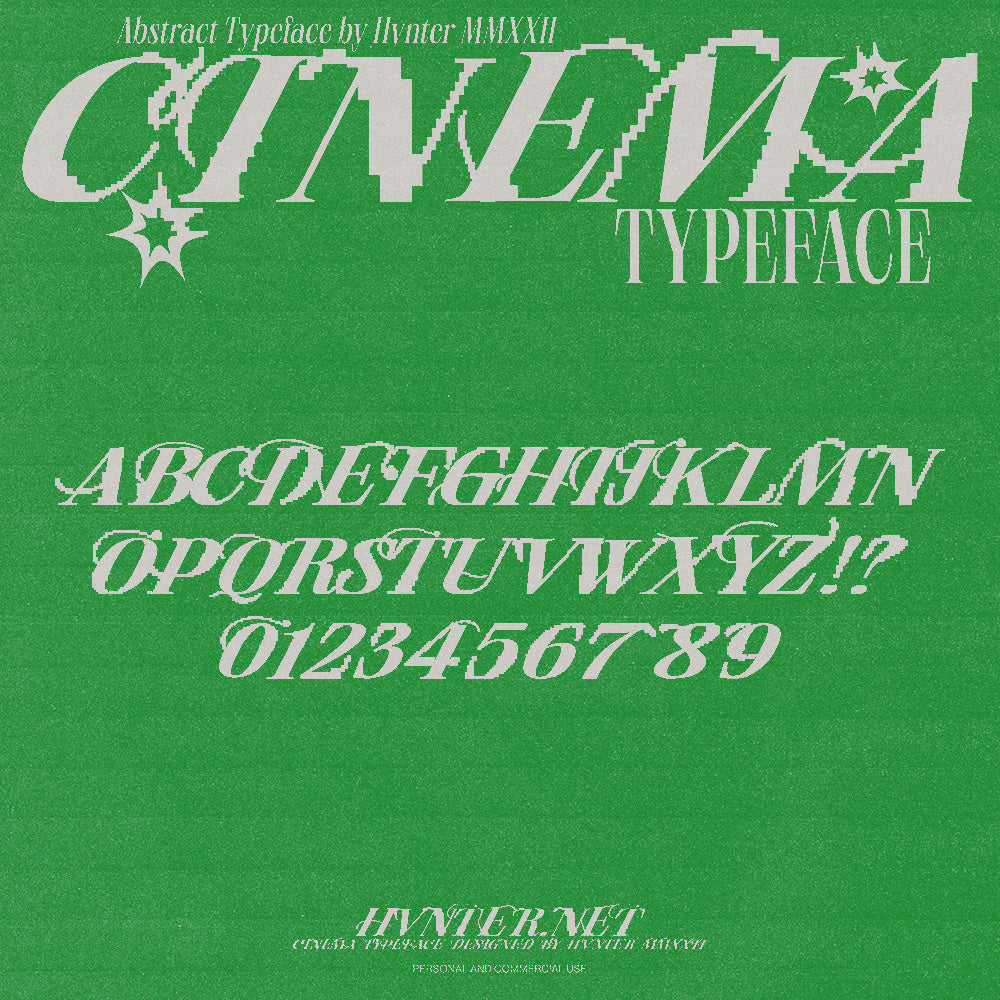 Cinema Typeface