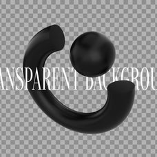 3D Black Shapes