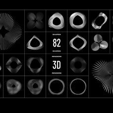 3D Chrome Circles