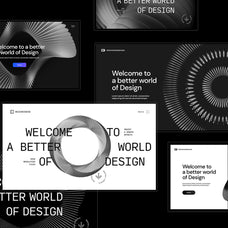 3D Chrome Circles