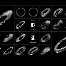 3D Chrome Circles
