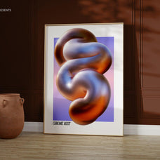 3D CHROME RUST Objects