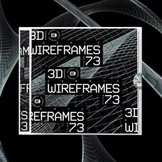 3D Chrome Wireframes