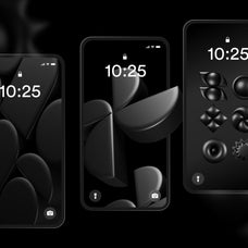 3D Dark Geometric Shapes