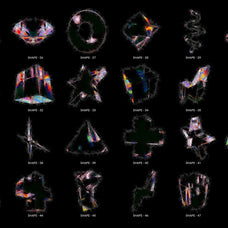 3D Distorted Glass Shapes