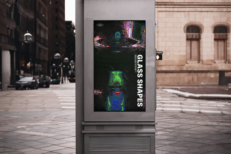 3D Distorted Glass Shapes by Softulka